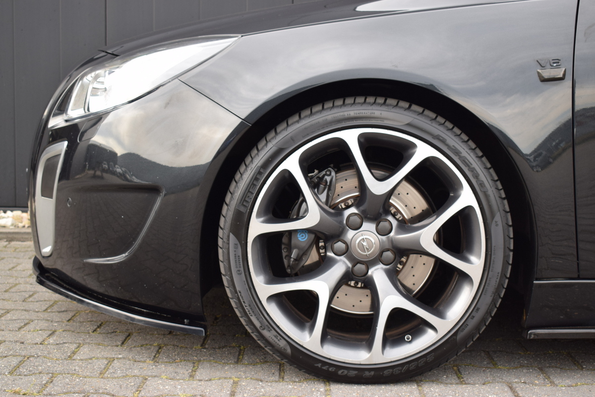 Opel Insignia Opel Insignia 2.8 Turbo 325pk OPC Automaat 4×4 Bi-Xenon | Recaro Sportstoelen | Zwart Leder | Schuif/Kanteldak | Infinity Audio