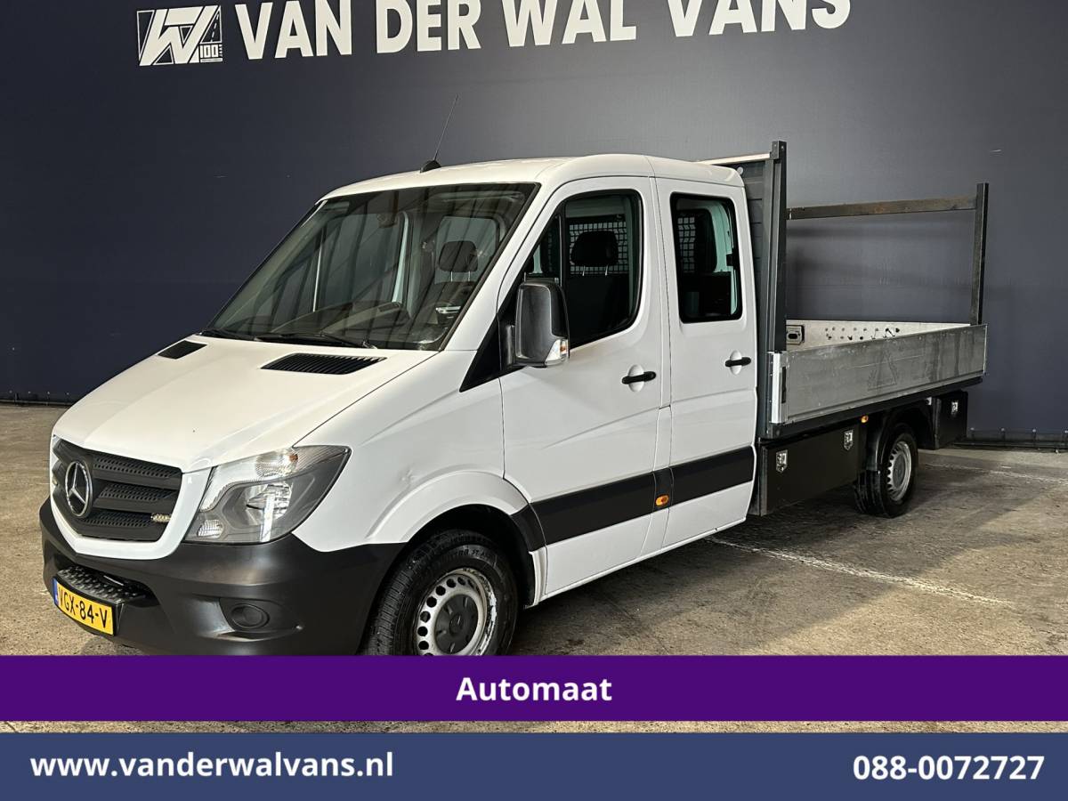 Mercedes-Benz Sprinter Mercedes-Benz Sprinter 316 CDI 164pk Automaat Pick Up 3500kg Trekhaak Open Laadbak Airco |