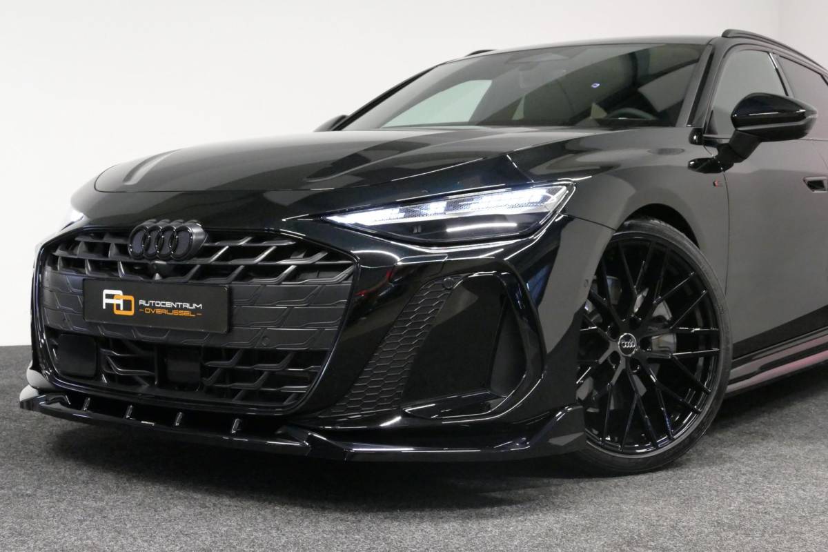 Audi A6 Audi A6 Avant 2.0 e-hybrid S edition / Maxton Design Bodykit V.2 / Panoramadak / Achterasbesturing / MMI Passenger Display / Carbon interieurdelen / S Sportstoelen / Tech plus / Bang & Olufsen 3D Sound / Stoelverwarming / Matrix LED / Ambienteverlichting / 21” LMV / Apple Carplay – Android Auto / Sport-Chassis