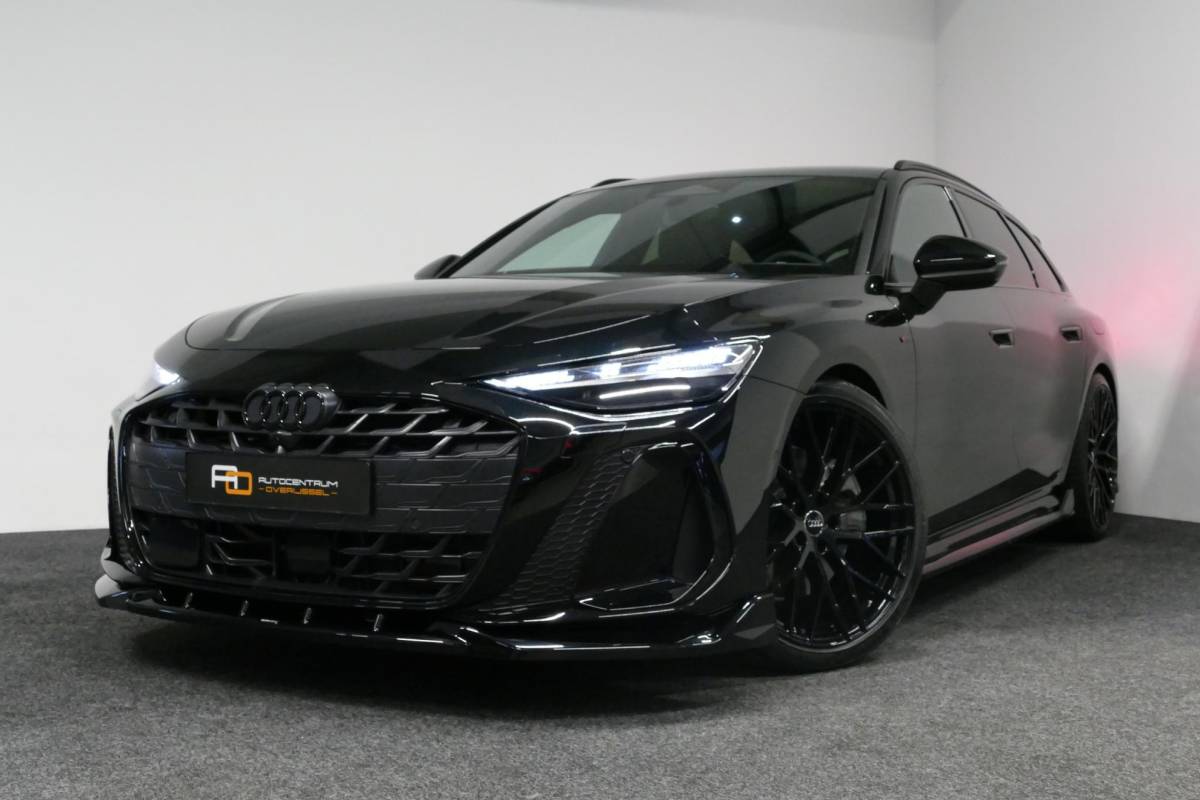 Audi A6 Audi A6 Avant 2.0 e-hybrid S edition / Maxton Design Bodykit V.2 / Panoramadak / Achterasbesturing / MMI Passenger Display / Carbon interieurdelen / S Sportstoelen / Tech plus / Bang & Olufsen 3D Sound / Stoelverwarming / Matrix LED / Ambienteverlichting / 21” LMV / Apple Carplay – Android Auto / Sport-Chassis