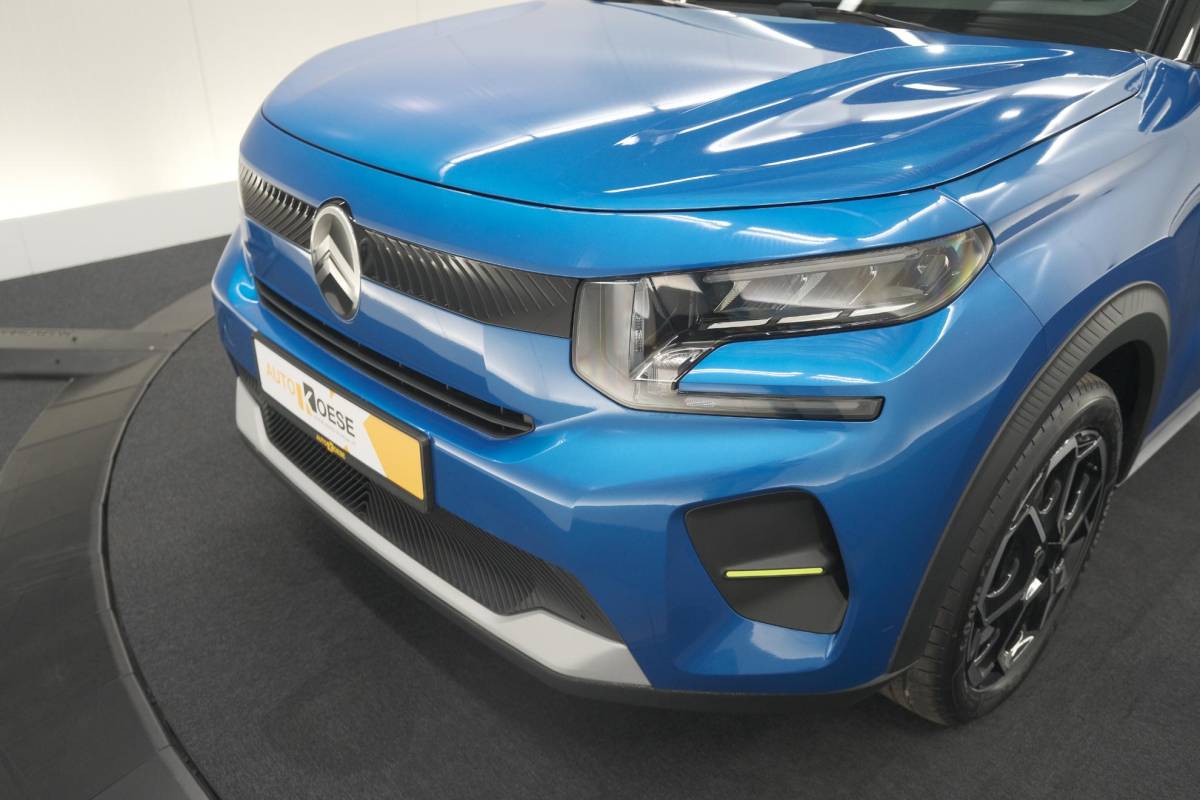 Citroën ë-C3 Citroen Ë-C3 Max 113pk 44 kWh | 96,1% SOH | 11 KW Lader | Camera | Apple Carplay | Parkeersensoren