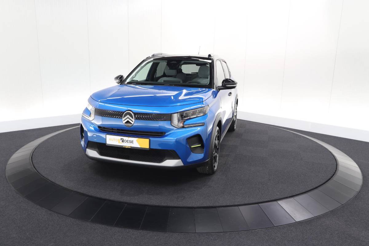 Citroën ë-C3 Citroen Ë-C3 Max 113pk 44 kWh | 96,1% SOH | 11 KW Lader | Camera | Apple Carplay | Parkeersensoren