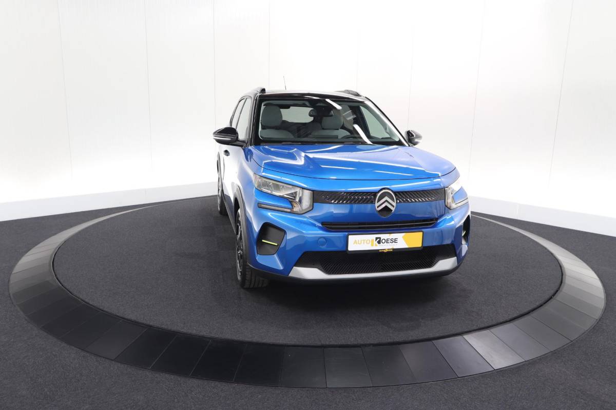 Citroën ë-C3 Citroen Ë-C3 Max 113pk 44 kWh | 96,1% SOH | 11 KW Lader | Camera | Apple Carplay | Parkeersensoren