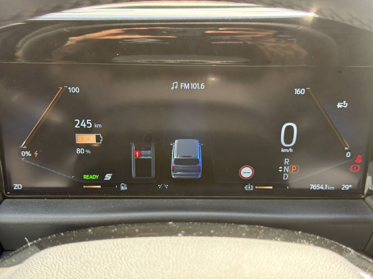 Ford E-Transit Custom Ford e-Transit Custom 65 kWh 218PK Elektrisch 344km WLTP 2300kg Trekvermogen BEV Snelladen Stoelverwarming LED Cruise Control Camera Carplay Parkeersensoren v+a