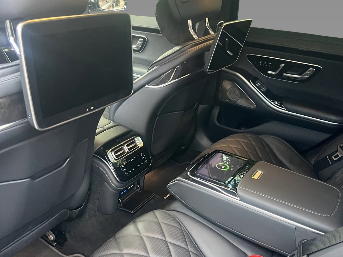 Mercedes-Benz S-Klasse Mercedes-Benz S-klasse 580e 4MATIC AMG Line Pano l Burmester l HUD l 360 camera l  Achterasbesturing l Rear executive l Dealer onderhouden l Proefrit op afspraak