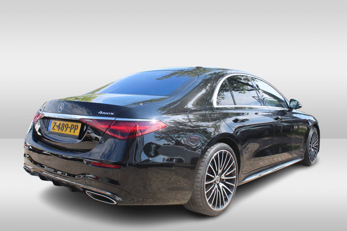 Mercedes-Benz S-Klasse Mercedes-Benz S-klasse 580e 4MATIC AMG Line Pano l Burmester l HUD l 360 camera l  Achterasbesturing l Rear executive l Dealer onderhouden l Proefrit op afspraak