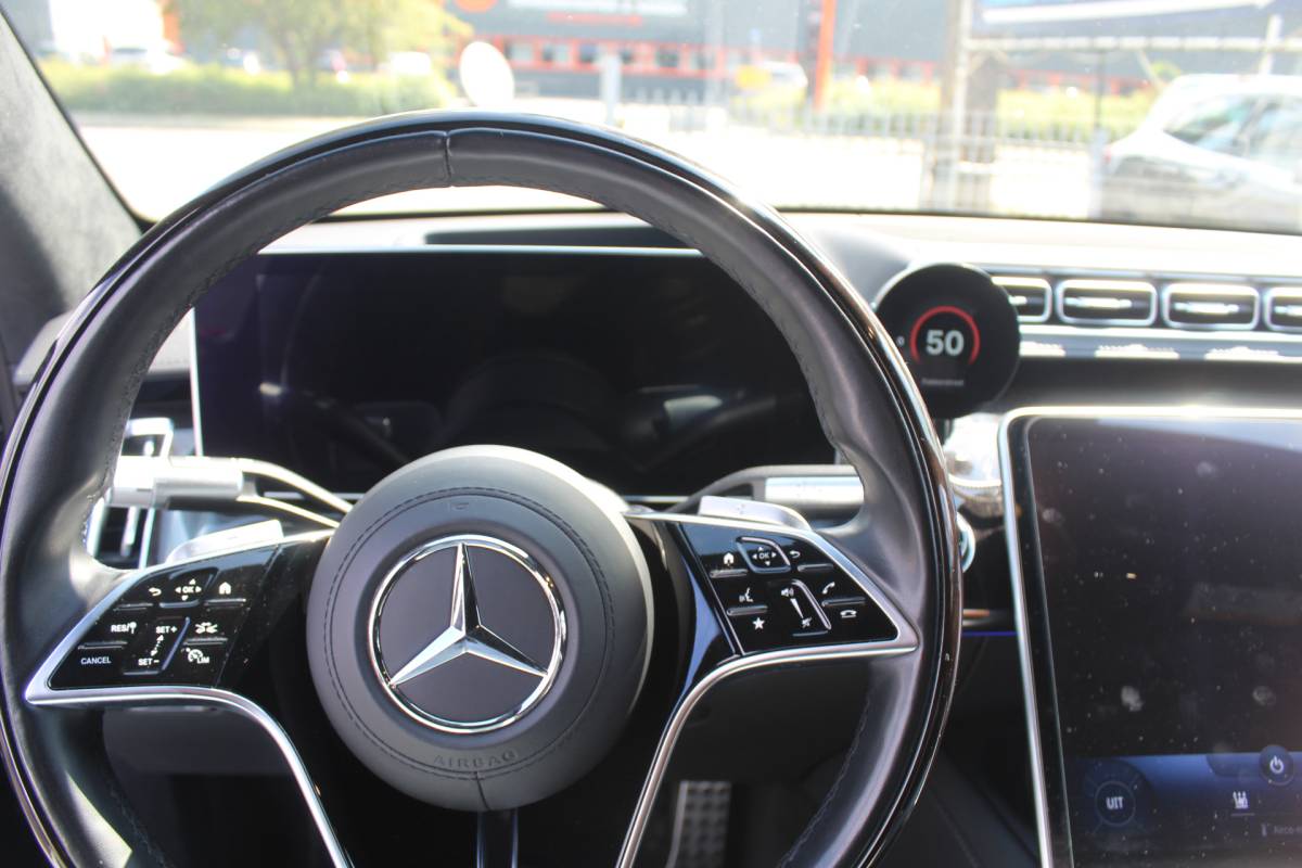 Mercedes-Benz S-Klasse Mercedes-Benz S-klasse 580e 4MATIC AMG Line Pano l Burmester l HUD l 360 camera l  Achterasbesturing l Rear executive l Dealer onderhouden l Proefrit op afspraak