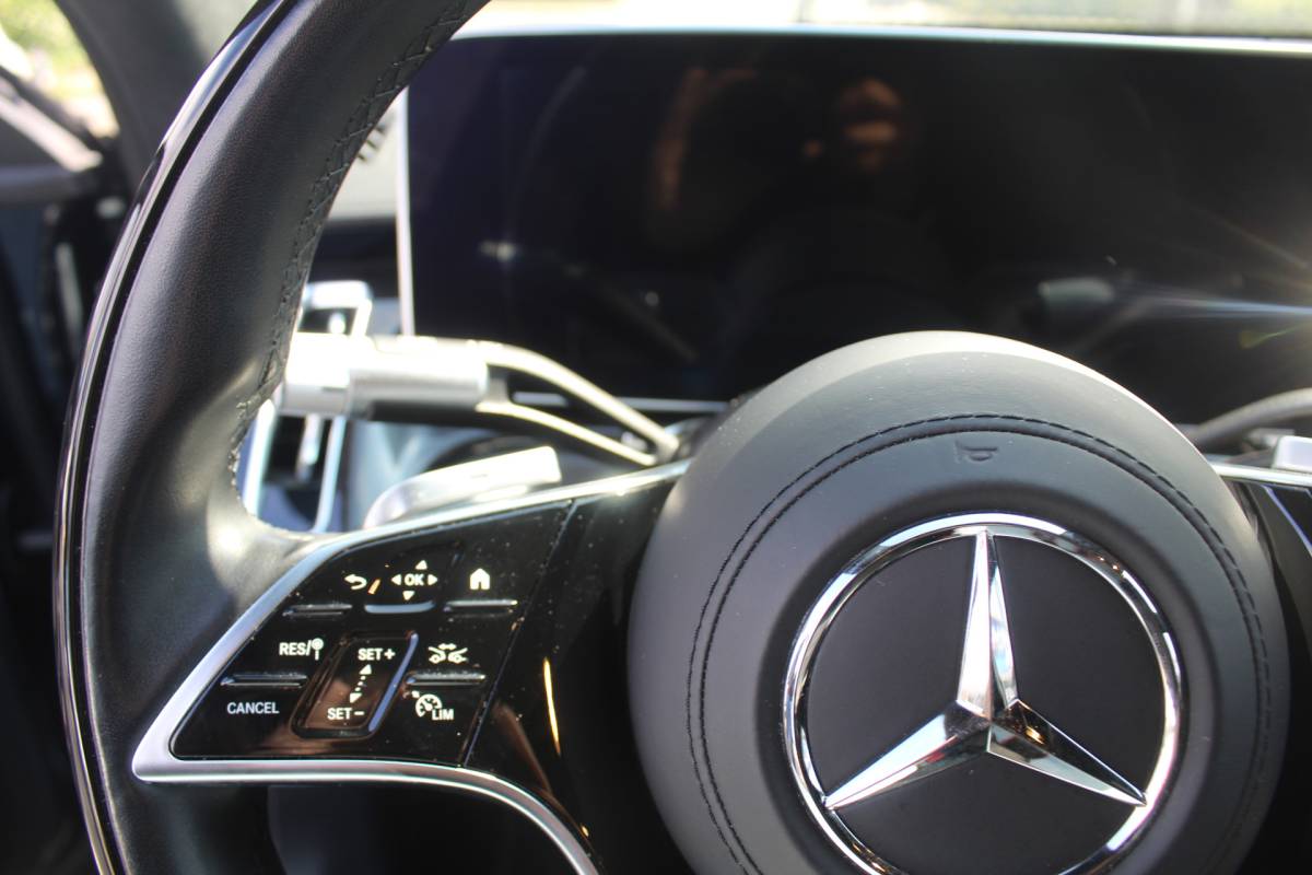 Mercedes-Benz S-Klasse Mercedes-Benz S-klasse 580e 4MATIC AMG Line Pano l Burmester l HUD l 360 camera l  Achterasbesturing l Rear executive l Dealer onderhouden l Proefrit op afspraak