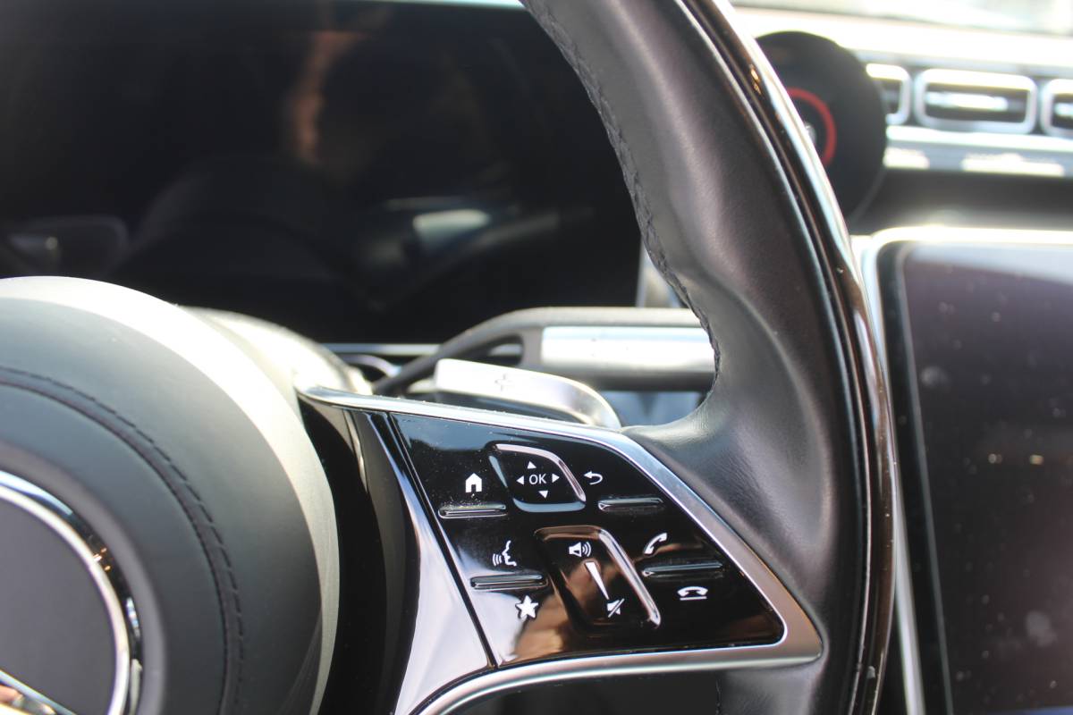 Mercedes-Benz S-Klasse Mercedes-Benz S-klasse 580e 4MATIC AMG Line Pano l Burmester l HUD l 360 camera l  Achterasbesturing l Rear executive l Dealer onderhouden l Proefrit op afspraak