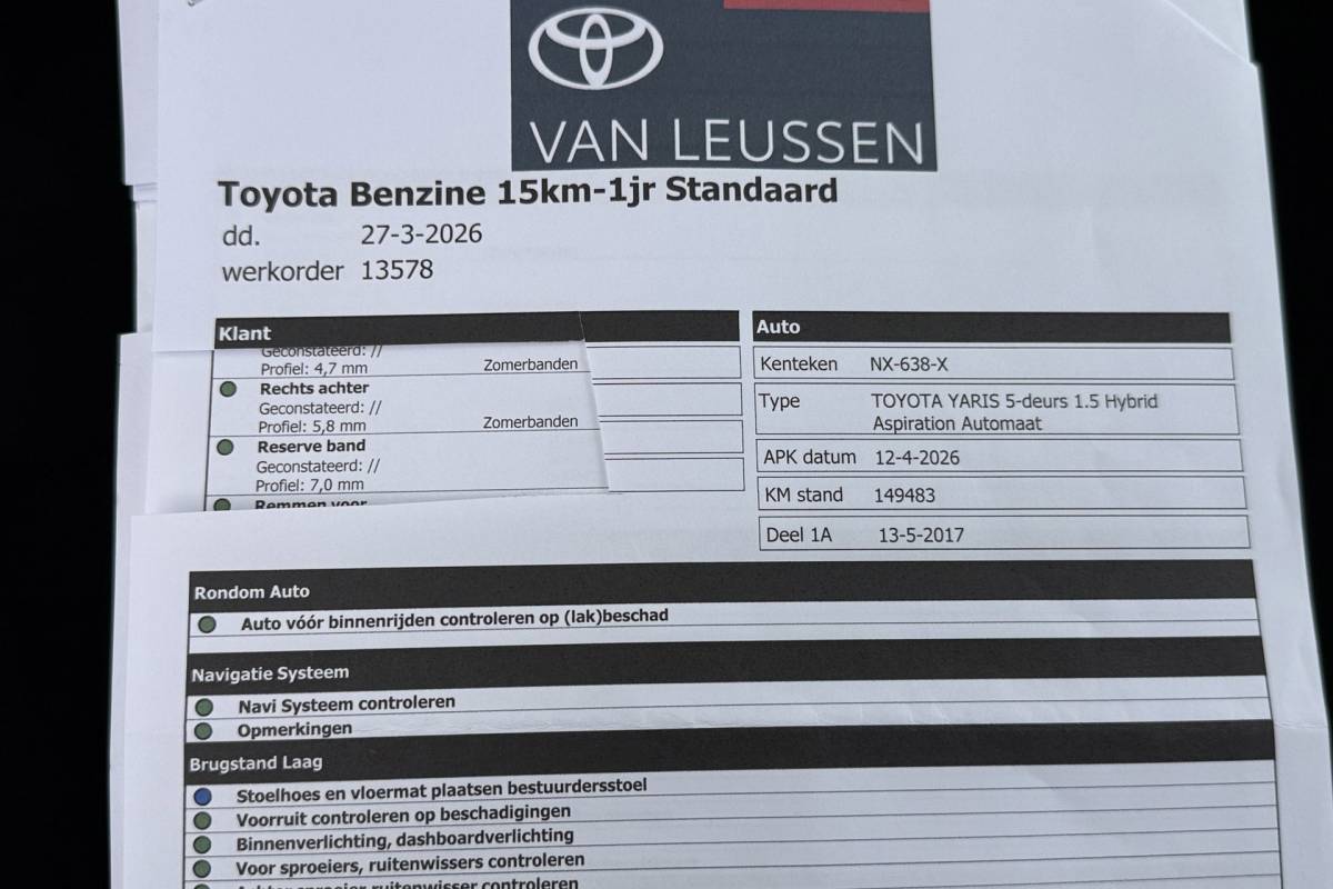 Toyota Yaris Toyota Yaris 1.5 Hybrid Aspiration | Org NL | Dealer Ond. | Climate Control | Camera |
