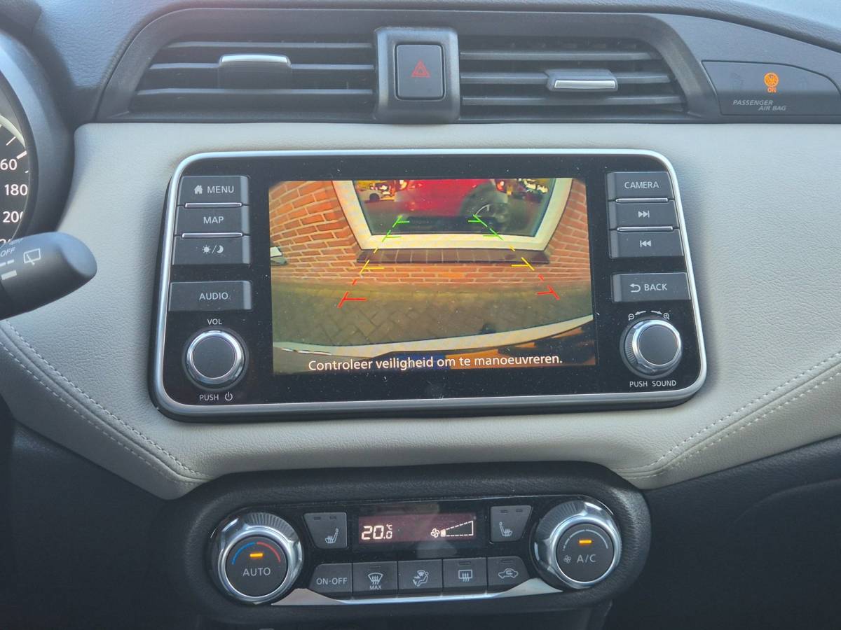 Nissan Micra Nissan Micra 1.0 IG-T Tekna 101PK 5drs AUTOMAAT clima, cruise, navi, pdc, camera, keyless, trekhaak, android auto, lmv