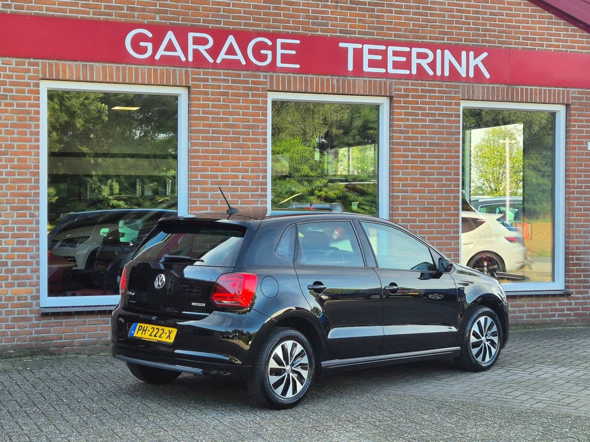 Volkswagen Polo Volkswagen Polo 1.0 BlueMotion Edition 95PK 5drs airco, cruise, pdc, navi, lmv, bluetooth, carplay