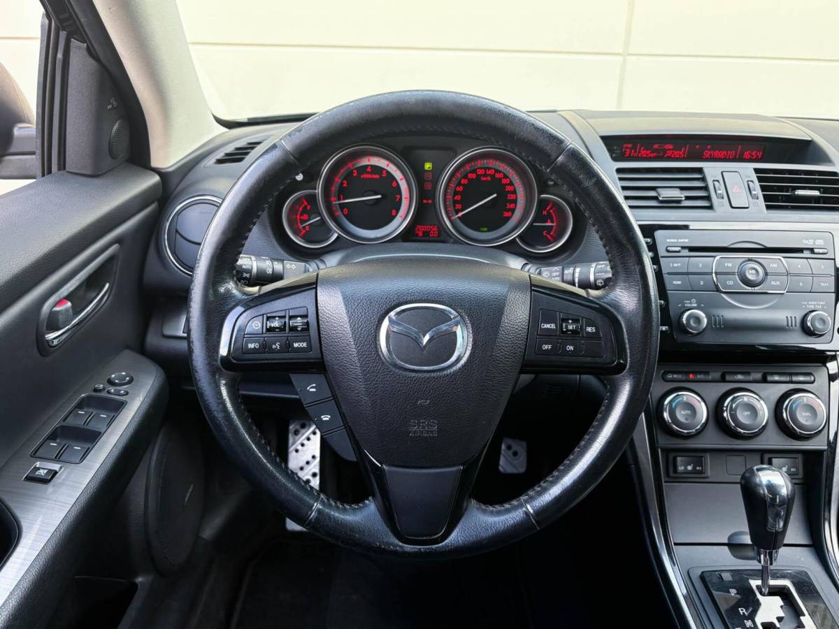Mazda 6 Mazda 6 Sportbreak 2.0 155pk Automaat Sports-Line | Half leder | Stoelverwarming | Bose audio | Trekhaak