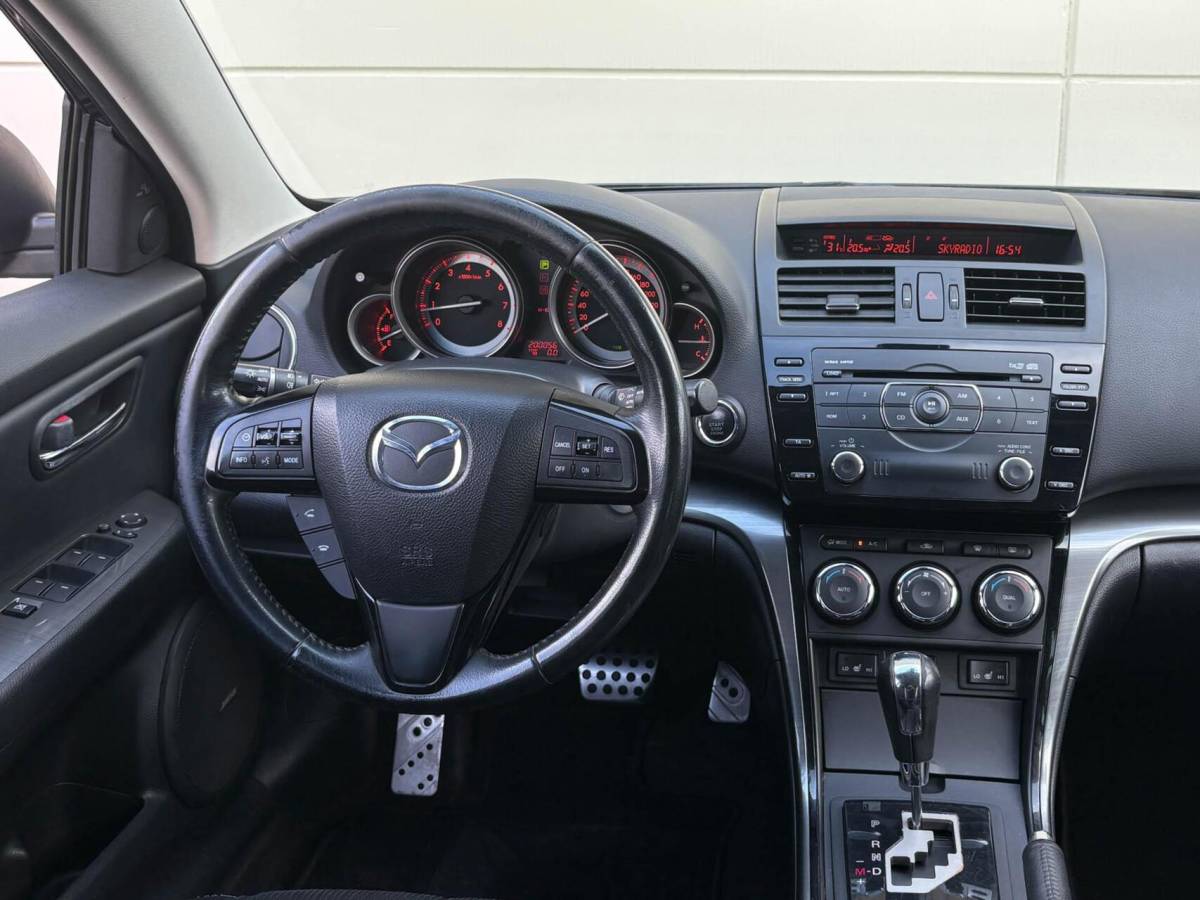 Mazda 6 Mazda 6 Sportbreak 2.0 155pk Automaat Sports-Line | Half leder | Stoelverwarming | Bose audio | Trekhaak