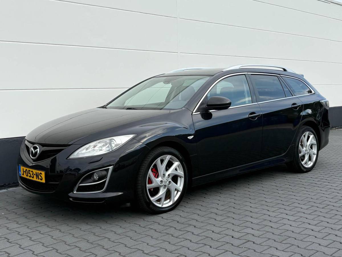 Mazda 6 Mazda 6 Sportbreak 2.0 155pk Automaat Sports-Line | Half leder | Stoelverwarming | Bose audio | Trekhaak