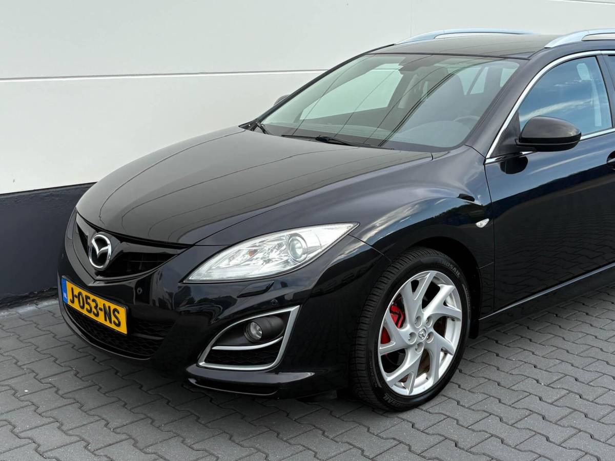 Mazda 6 Mazda 6 Sportbreak 2.0 155pk Automaat Sports-Line | Half leder | Stoelverwarming | Bose audio | Trekhaak