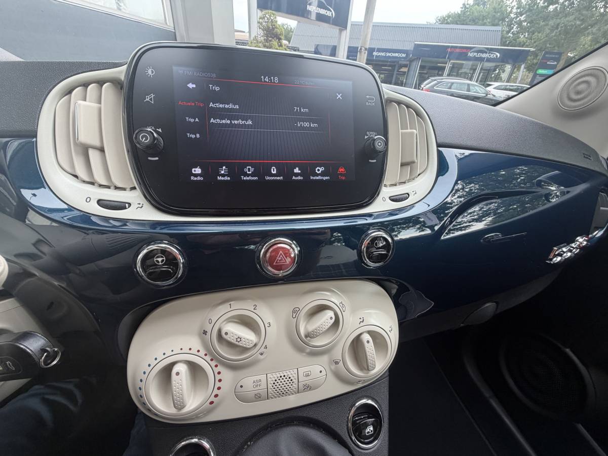 Fiat 500 Fiat 500 1.0 Hybrid Launch Edition Bj 2020 Km 35.944 Dealer onderhouden 70pk