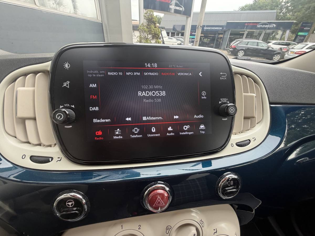 Fiat 500 Fiat 500 1.0 Hybrid Launch Edition Bj 2020 Km 35.944 Dealer onderhouden 70pk