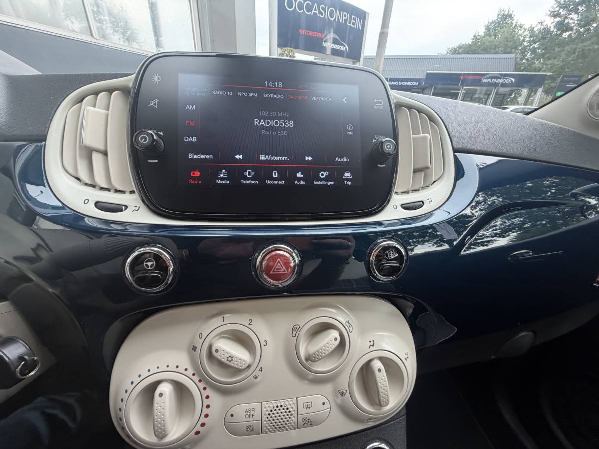 Fiat 500 Fiat 500 1.0 Hybrid Launch Edition Bj 2020 Km 35.944 Dealer onderhouden 70pk