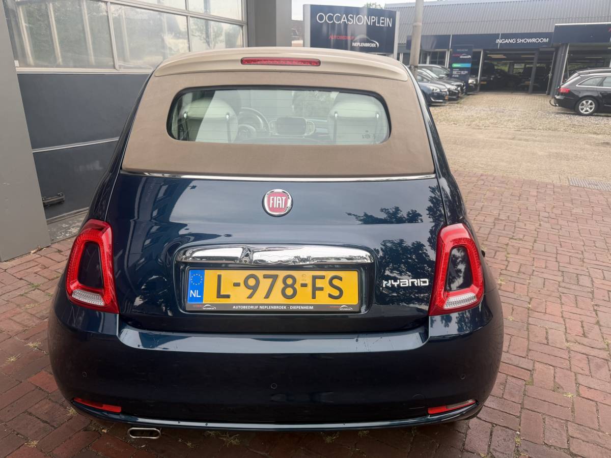 Fiat 500 Fiat 500 1.0 Hybrid Launch Edition Bj 2020 Km 35.944 Dealer onderhouden 70pk