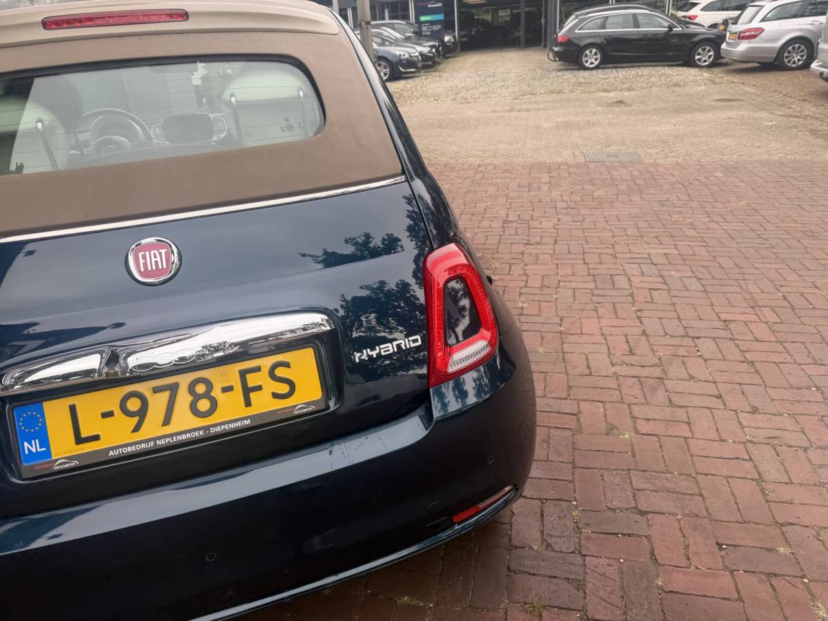 Fiat 500 Fiat 500 1.0 Hybrid Launch Edition Bj 2020 Km 35.944 Dealer onderhouden 70pk