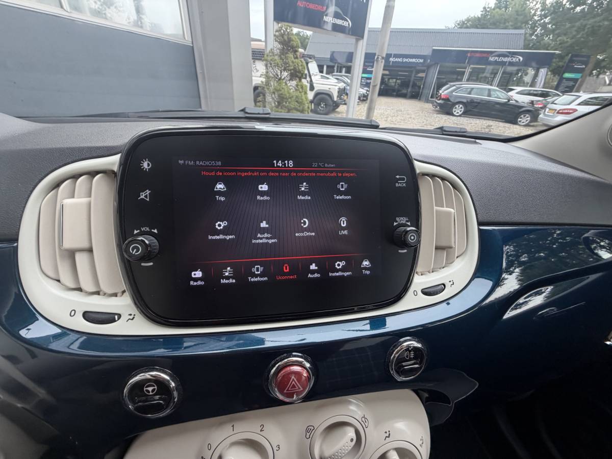 Fiat 500 Fiat 500 1.0 Hybrid Launch Edition Bj 2020 Km 35.944 Dealer onderhouden 70pk