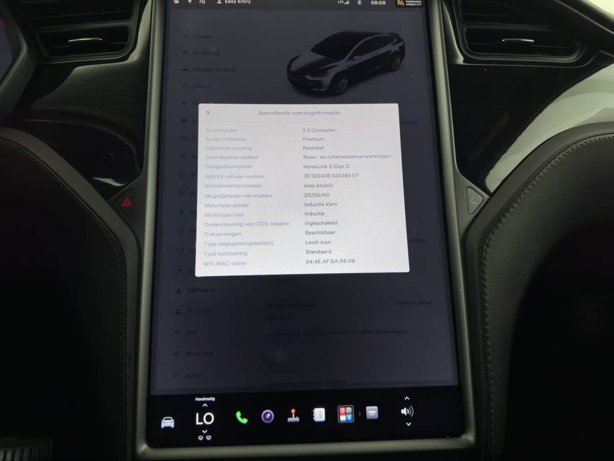Tesla Model X Tesla Model X 75D Base [ 7-Pers. ] [3-Fase-11kW] (INCL.BTW) Aut. *PANO-WINDOW | AUTOPILOT | LEATHER-FABRIC | NAVI-FULLMAP | FULL-LED | AIRSUSPENSION | DIGI-COCKPIT | CCS-FASTLOADER | KEYLESS | DAB+ | HEATED-SPORTSEATS | PRIVACY-GLASS | 20″A