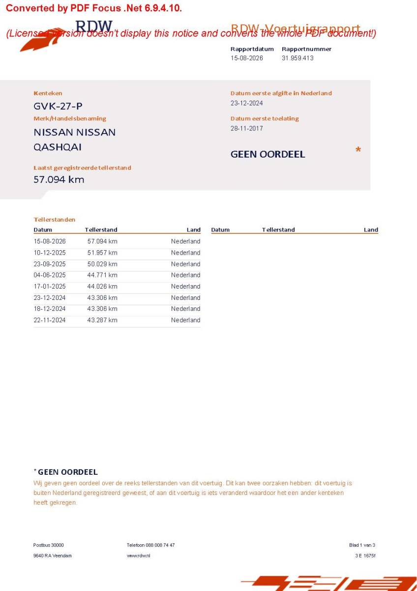 Nissan QASHQAI Nissan Qashqai 1.2 DIG-T 115PK AUTOMAAT 57.094 KM !! ZEER NETJES