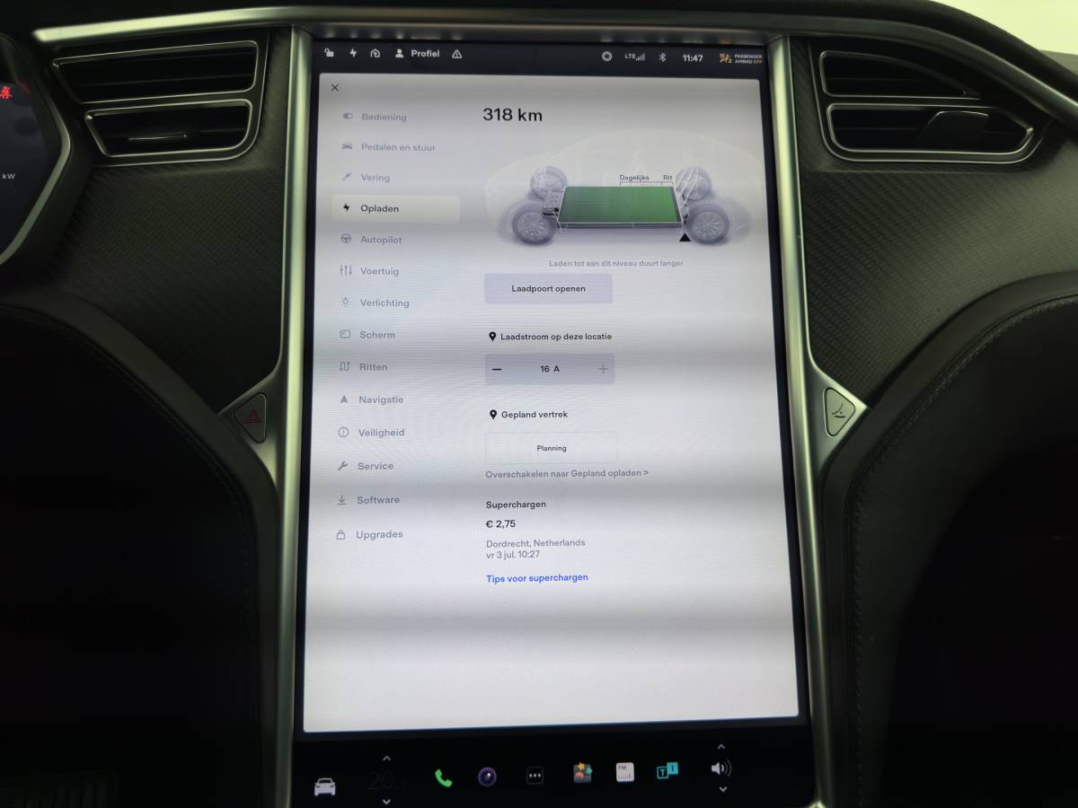 Tesla Model X Tesla Model X 90D Base [3-Fase-11kW] (INCL.BTW) Aut. *PANO-WINDOW | AUTOPILOT | LEATHER | NAVI-FULLMAP | FULL-LED | AIRSUSPENSION | DIGI-COCKPIT | CCS-FASTLOADER | KEYLESS | DAB+ | HEATED-SPORTSEATS | PRIVACY-GLASS | 20″ALU*
