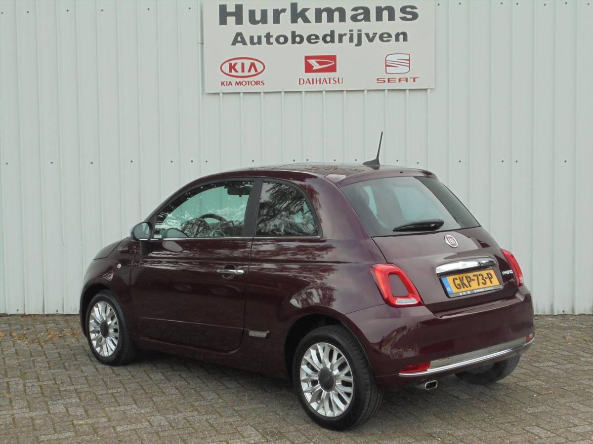 Fiat 500 Fiat 500 1.0 70PK HYBRID DOLCEVITA PANO LEUKE KLEUR
