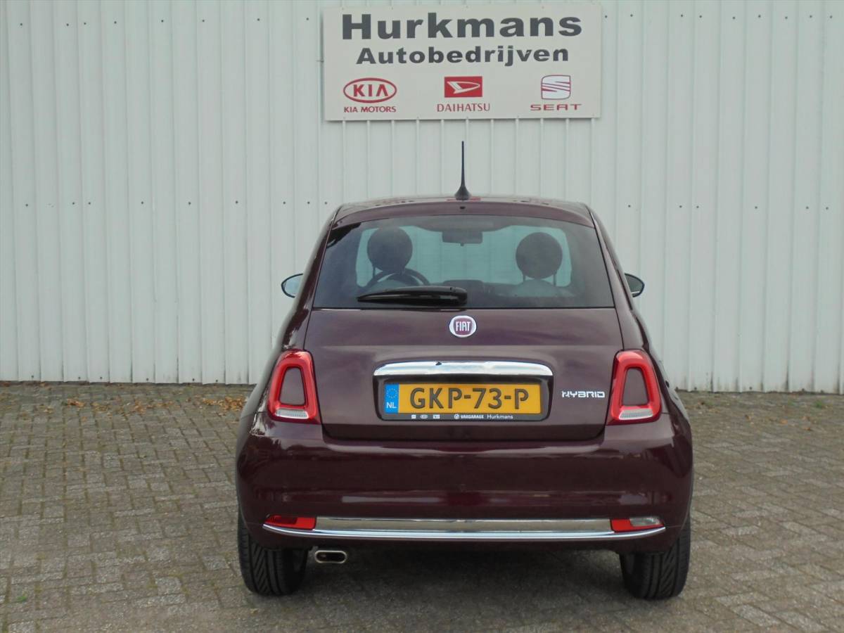 Fiat 500 Fiat 500 1.0 70PK HYBRID DOLCEVITA PANO LEUKE KLEUR