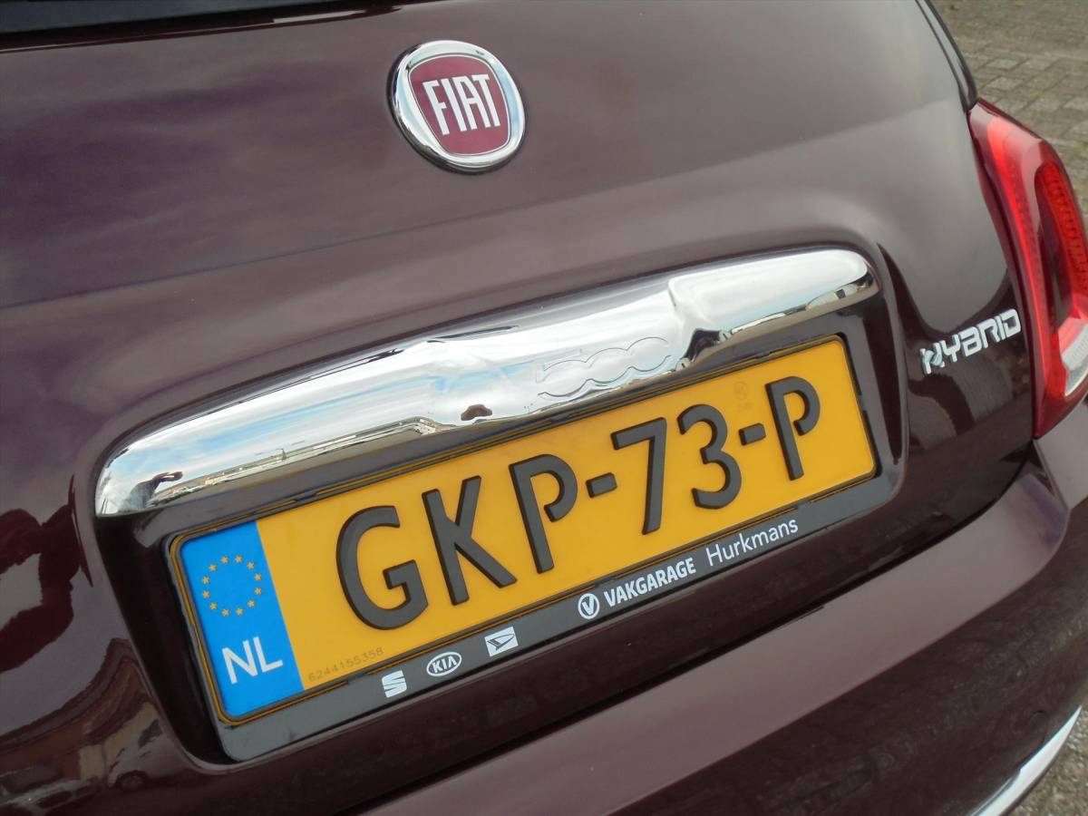 Fiat 500 Fiat 500 1.0 70PK HYBRID DOLCEVITA PANO LEUKE KLEUR
