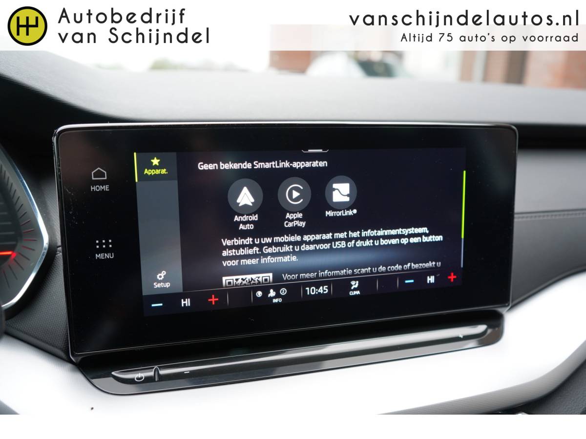 Škoda Octavia ŠKODA Octavia Combi 1.0 TSI 111PK SPORT BUSINESS AUG 2022 ORIGINEEL NEDERLANDS DIGITALE COCKPIT MATRIXX LED ZWARTE HEMEL STUURVERWARMING ANDROID/APPLECARPLAY NAVI PDC V+A 18INCH KEYLESS CLIMA CRUISE BLUETOOTH ENZ…