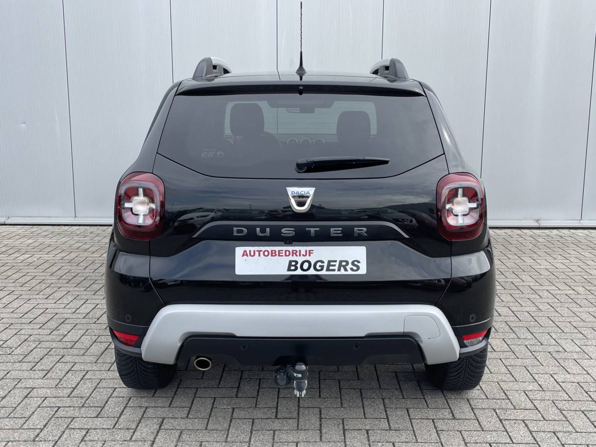 Dacia Duster Dacia Duster 1.3 TCe Prestige Navigatie, Airco, 17″Lm, Leder, Stoelverwarming, Trekhaak, Cruise Control, Achteruitrijcamera