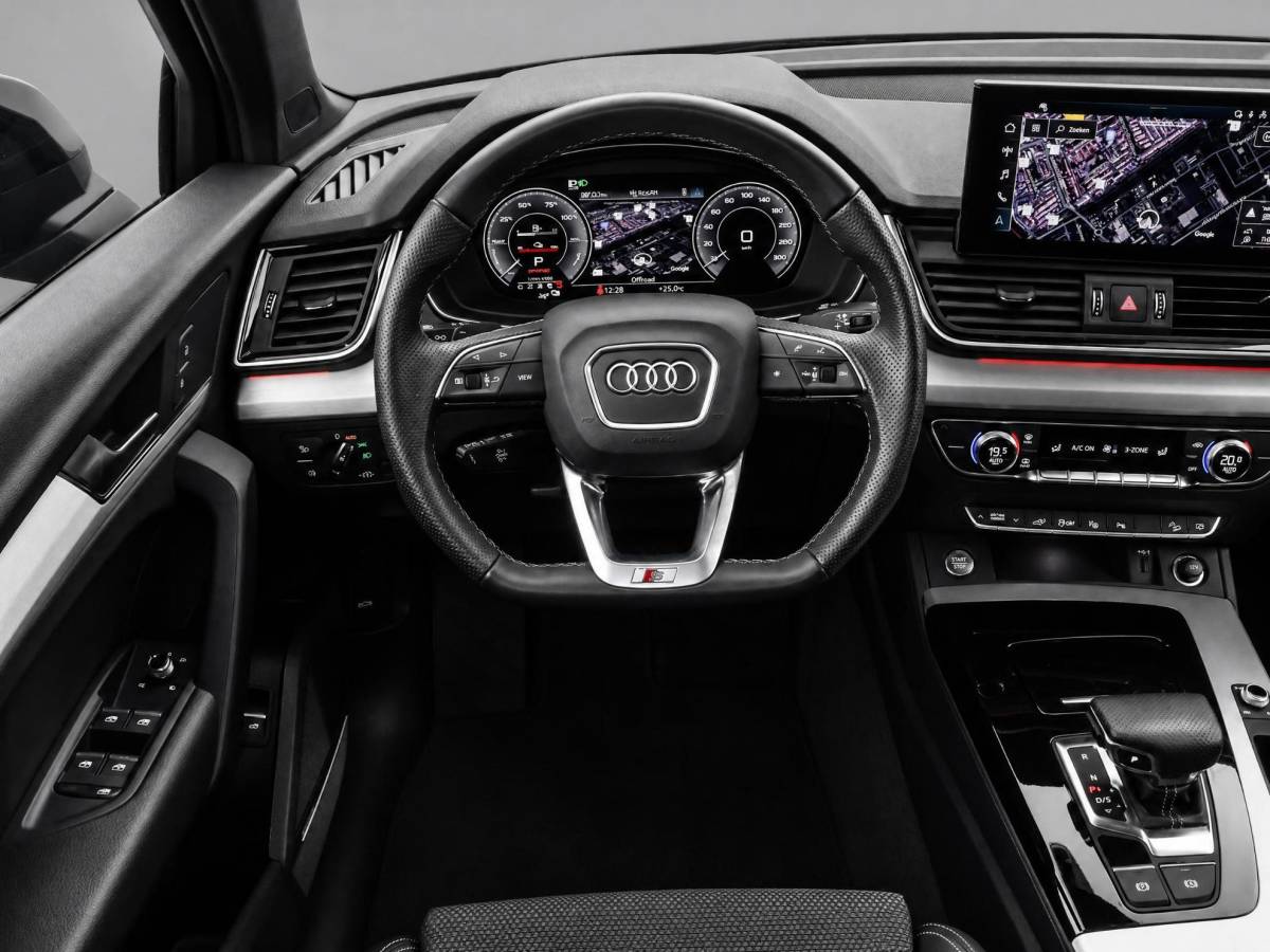 Audi Q5 Audi Q5 Sportback 55 TFSIe 367pk S-tronic S edition · Panoramadak · 360 Camera · Elek. Achterklep · Apple/Android Car Play · Navigatie · 20” Inch ·