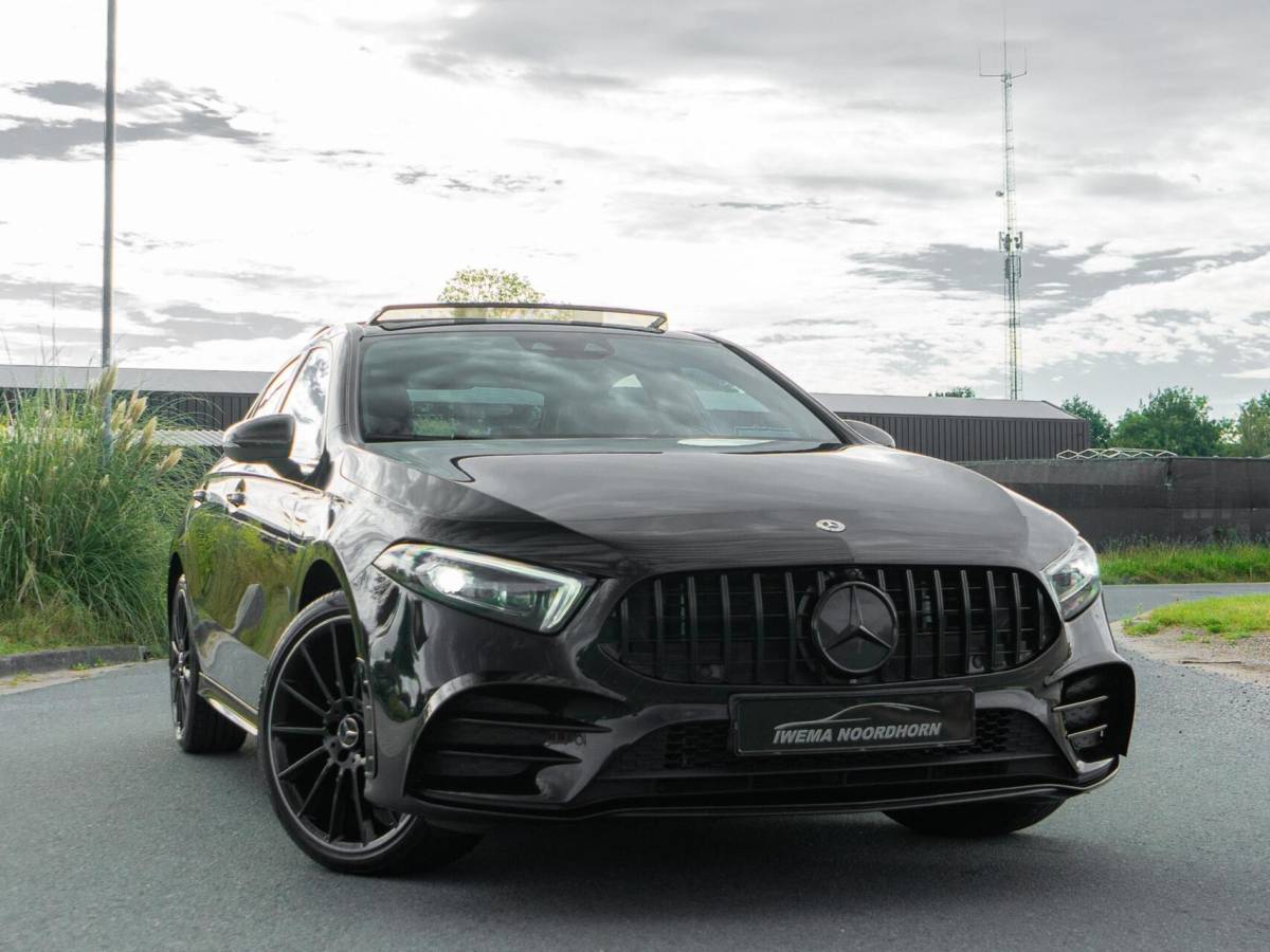Mercedes-Benz A-Klasse Mercedes A-klasse 250 e Limousine AMG|Panoramadak|Burmester®|Camera 360°|Sterrenhemel|Stoel verwarming|Multibeam
