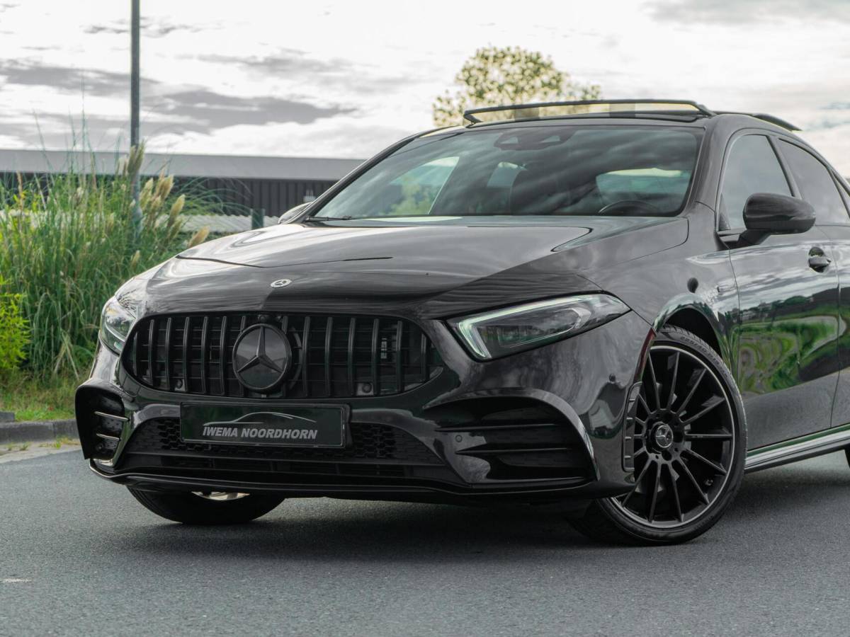 Mercedes-Benz A-Klasse Mercedes A-klasse 250 e Limousine AMG|Panoramadak|Burmester®|Camera 360°|Sterrenhemel|Stoel verwarming|Multibeam