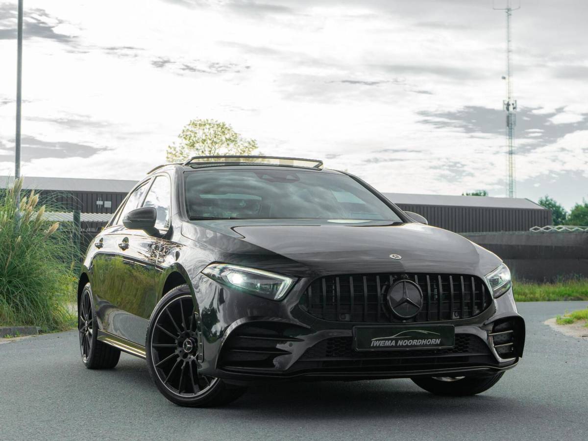 Mercedes-Benz A-Klasse Mercedes A-klasse 250 e Limousine AMG|Panoramadak|Burmester®|Camera 360°|Sterrenhemel|Stoel verwarming|Multibeam