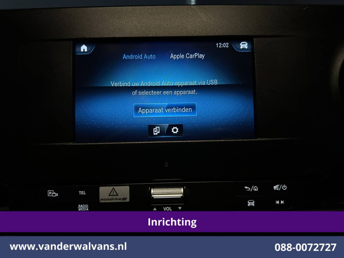 Mercedes-Benz Sprinter Mercedes-Benz Sprinter 311 CDI L2H2 Inrichting Oprijplaat Euro6 Airco | Omvormer | Camera | Apple Carplay | Compressor Android Auto, Sidebars