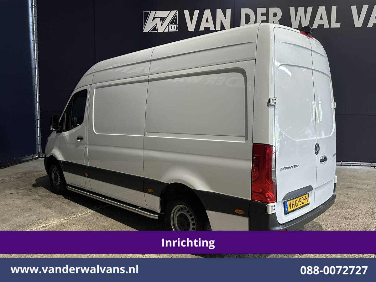 Mercedes-Benz Sprinter Mercedes-Benz Sprinter 311 CDI L2H2 Inrichting Oprijplaat Euro6 Airco | Omvormer | Camera | Apple Carplay | Compressor Android Auto, Sidebars