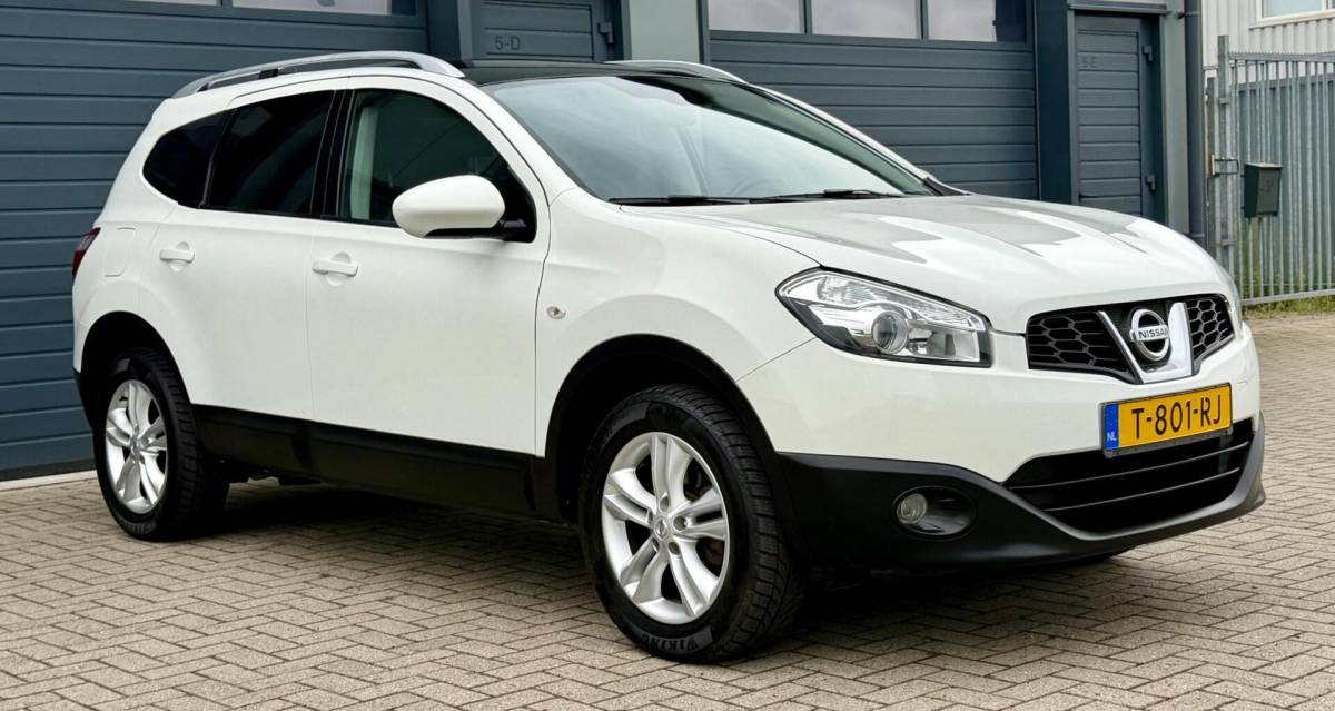 Nissan QASHQAI Nissan Qashqai +2 1.6 – 117pk Visia | 7 PERSOONS | Lage KM | Nieuwe Ketting & Rijklaar | Trekhaak | Cruise |