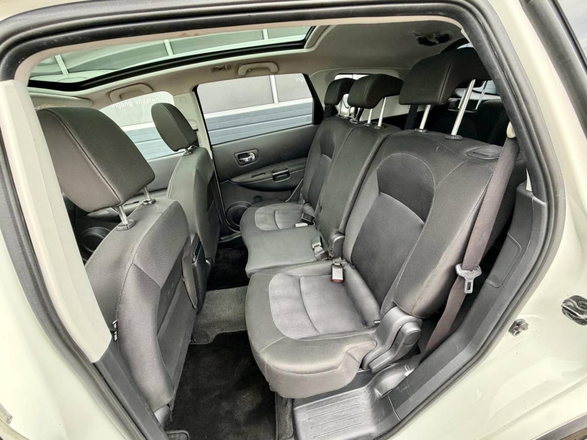Nissan QASHQAI Nissan Qashqai +2 1.6 – 117pk Visia | 7 PERSOONS | Lage KM | Nieuwe Ketting & Rijklaar | Trekhaak | Cruise |