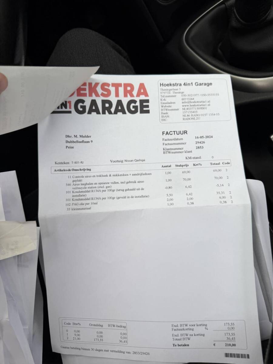 Nissan QASHQAI Nissan Qashqai +2 1.6 – 117pk Visia | 7 PERSOONS | Lage KM | Nieuwe Ketting & Rijklaar | Trekhaak | Cruise |