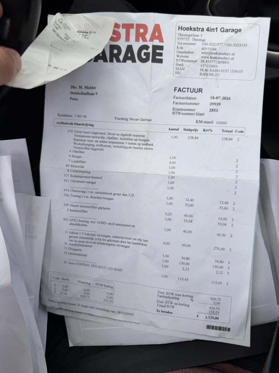 Nissan QASHQAI Nissan Qashqai +2 1.6 – 117pk Visia | 7 PERSOONS | Lage KM | Nieuwe Ketting & Rijklaar | Trekhaak | Cruise |