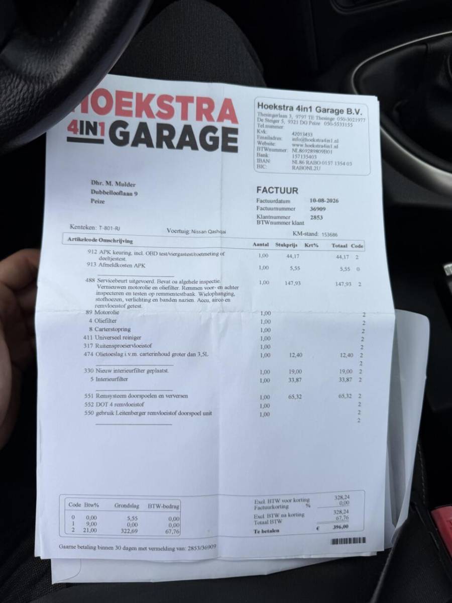 Nissan QASHQAI Nissan Qashqai +2 1.6 – 117pk Visia | 7 PERSOONS | Lage KM | Nieuwe Ketting & Rijklaar | Trekhaak | Cruise |