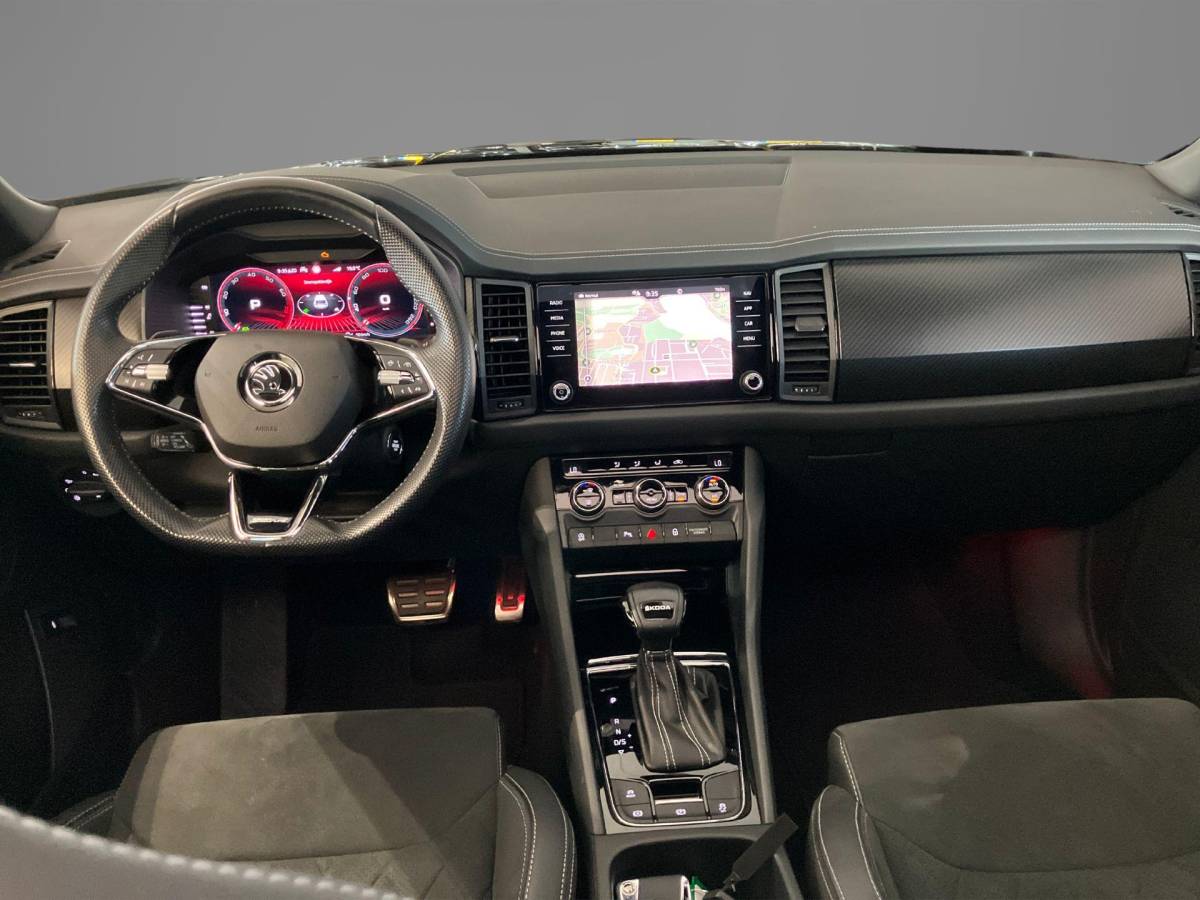 Škoda Kodiaq Skoda Kodiaq 1.5TSI/150PK Sportline Business 7p. DSG · Panoramadak · Camera · Leder/Alcantara · Apple/Android Car Play ·