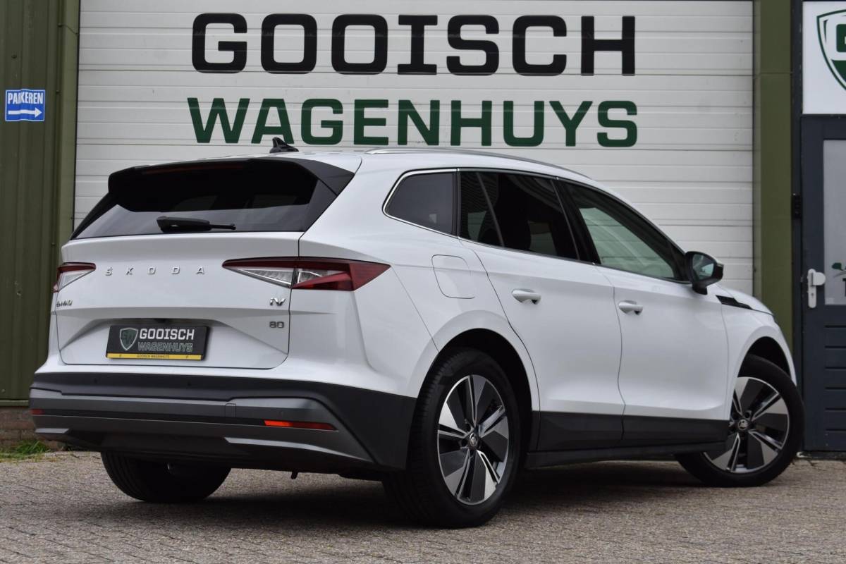 Škoda Enyaq iV Skoda Enyaq iV 80 | 93% SOH | Camera | Stuurverwarming | Carplay |