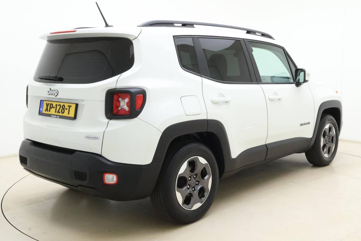 Jeep Renegade Jeep Renegade 1.6 E-Torq Longitude 110pk | Airco | Cruise Control | Audio | Lichtmetalen Velgen | Bluetooth | Dakrails