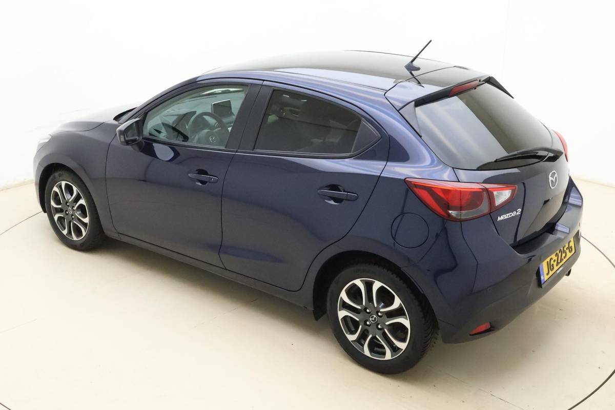 Mazda 2 Mazda 2 1.5 Skyactiv-G Skylease GT 90PK | Automatische Airco | Cruise Control | HUD | Lichtmetalen Velgen | Navigatie | Verwarmbare Voorstoelen