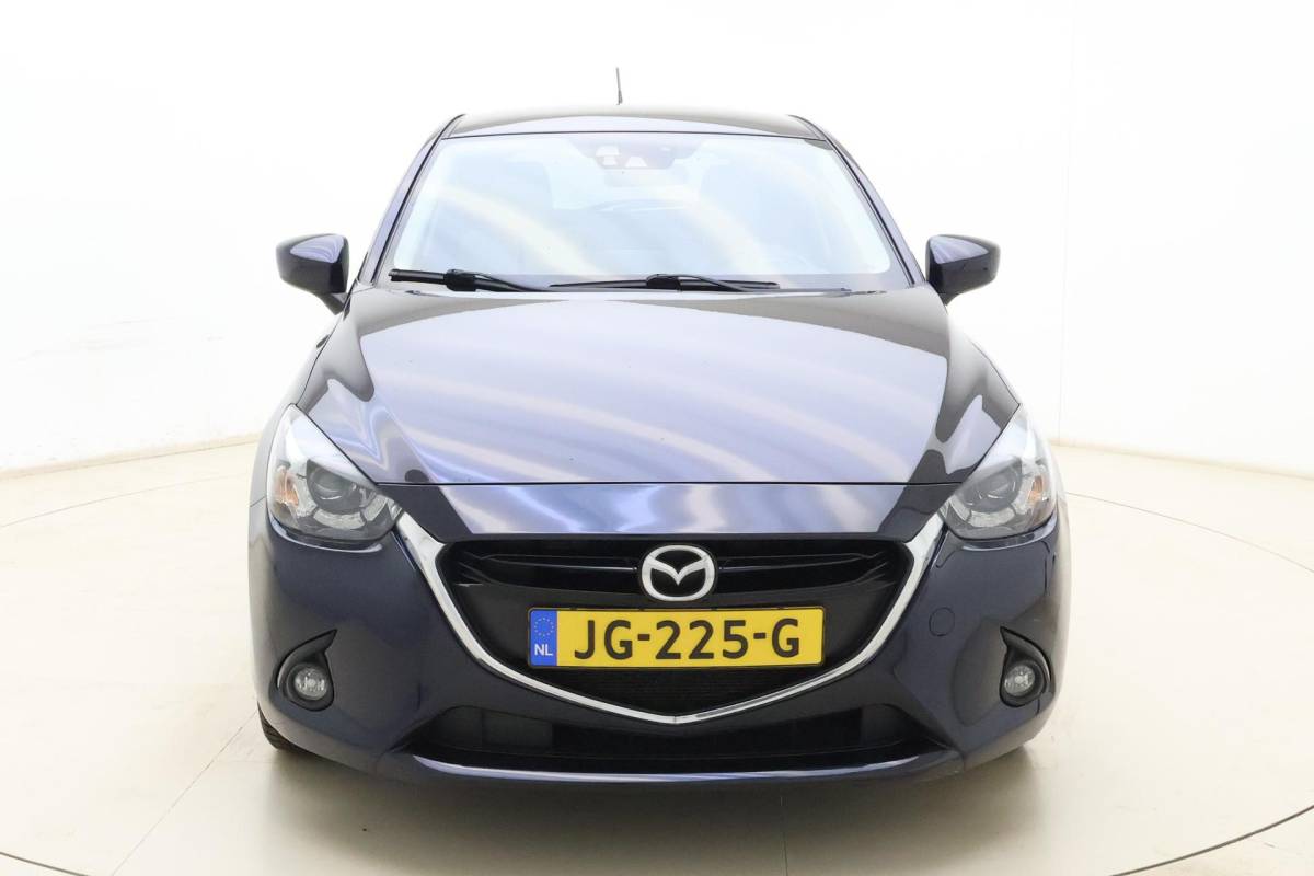 Mazda 2 Mazda 2 1.5 Skyactiv-G Skylease GT 90PK | Automatische Airco | Cruise Control | HUD | Lichtmetalen Velgen | Navigatie | Verwarmbare Voorstoelen